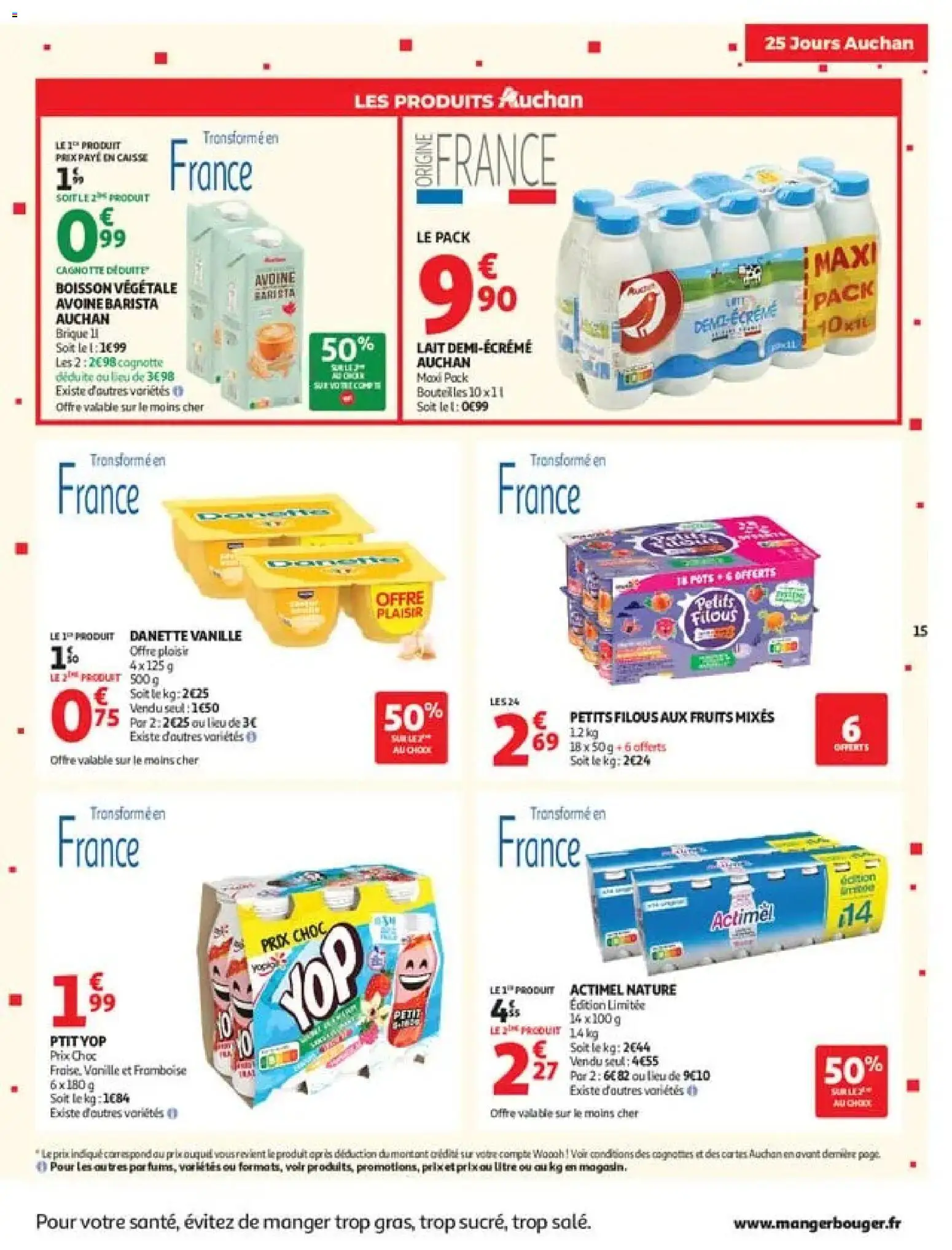 Prévisualisation de Auchan catalogue du magasin Auchan formulaire valide 03/11/2026