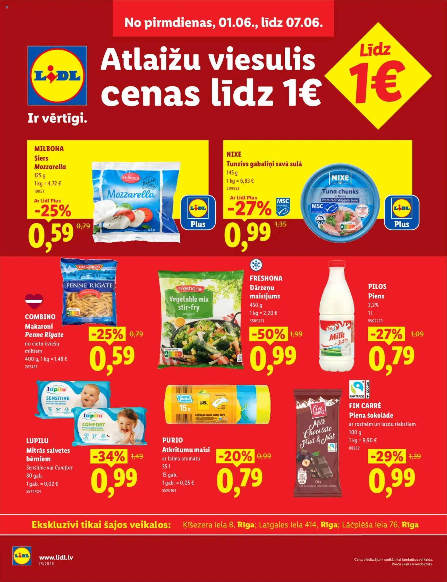 Skatīt Lidl akciju bukletu, derīgs no 01.06.2026.