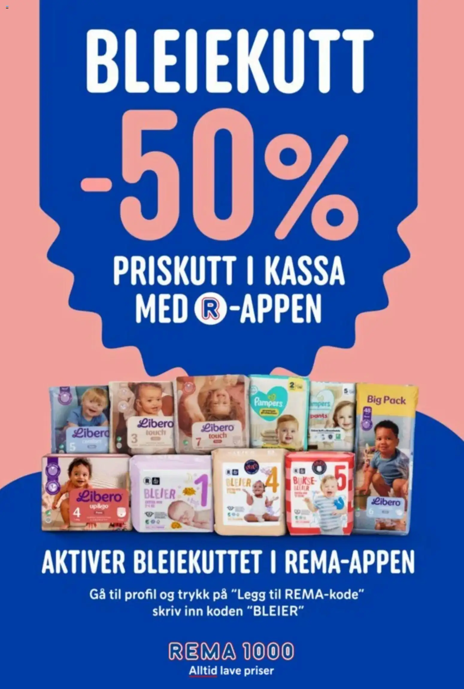 Forhåndsvis Rema 1000 kundeavis fra butikk Rema 1000 gyldig fra 05/10/2026