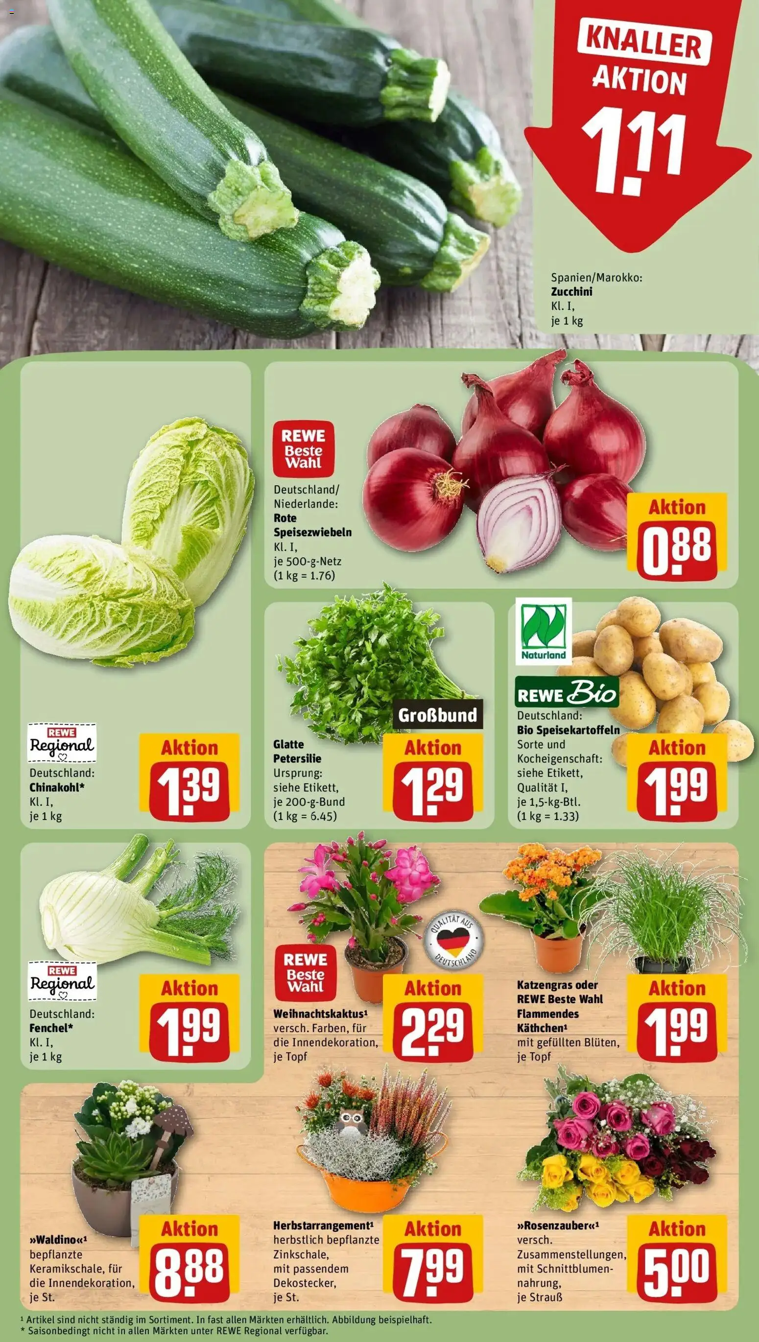 Vorschau von dem Prospekt des Geschäftes Rewe, gültig ab dem 26.10.2026