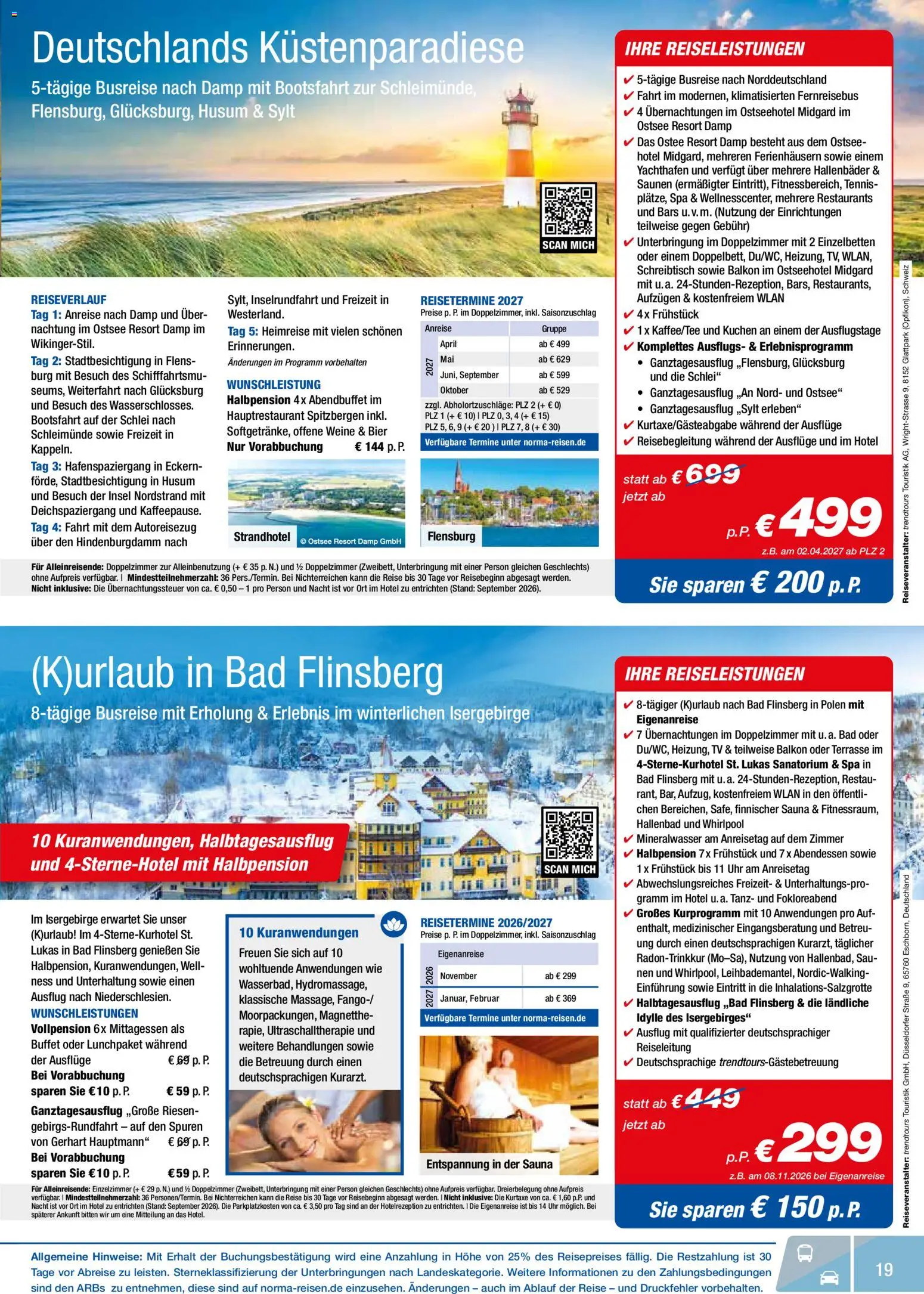 Vorschau von dem Prospekt des Geschäftes Norma, gültig ab dem 01.09.2026 - TV, Uhr, Kuchen, Bier, Bad, Mineralwasser
