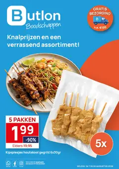 Voorbeeld van Butlon folder van winkel Butlon geldig vanaf 24-08-2026