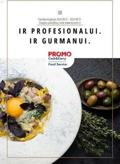 ePromo parduotuvės leidinio ePromo leidinys - Food service galiojančio nuo 2026.08.01 peržiūra