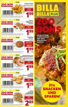Vorschau der Angebote: Billa Billa 2Go Bons gültig ab 07.04.2026