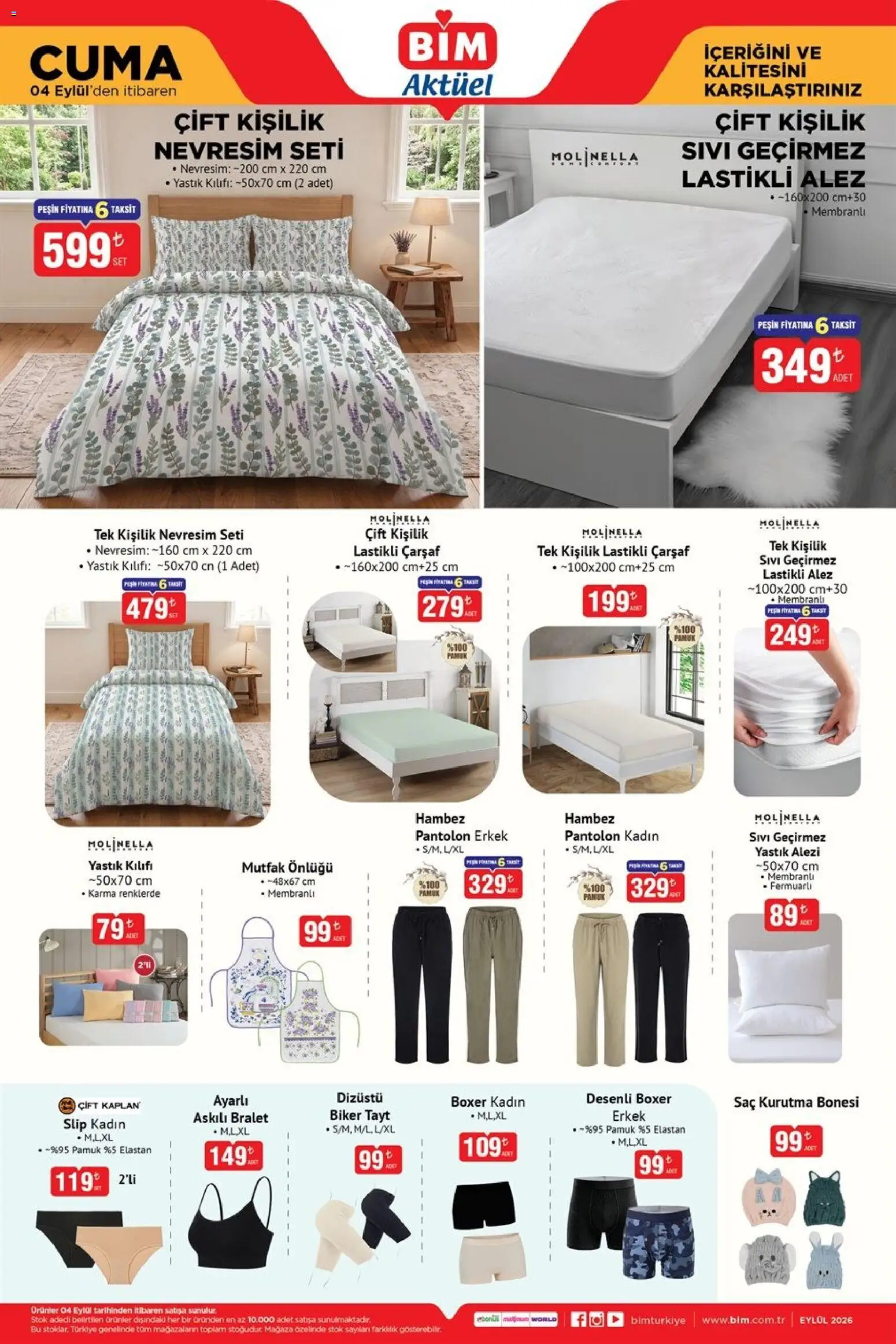 BİM BİM - Katalog Cuma 04.09.2026 - Broşürünün önizlemesi