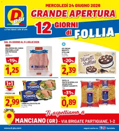 Anteprima dell'opuscolo Volantino G090 % - DPiù dal negozio D Più valido da 24/06/2026