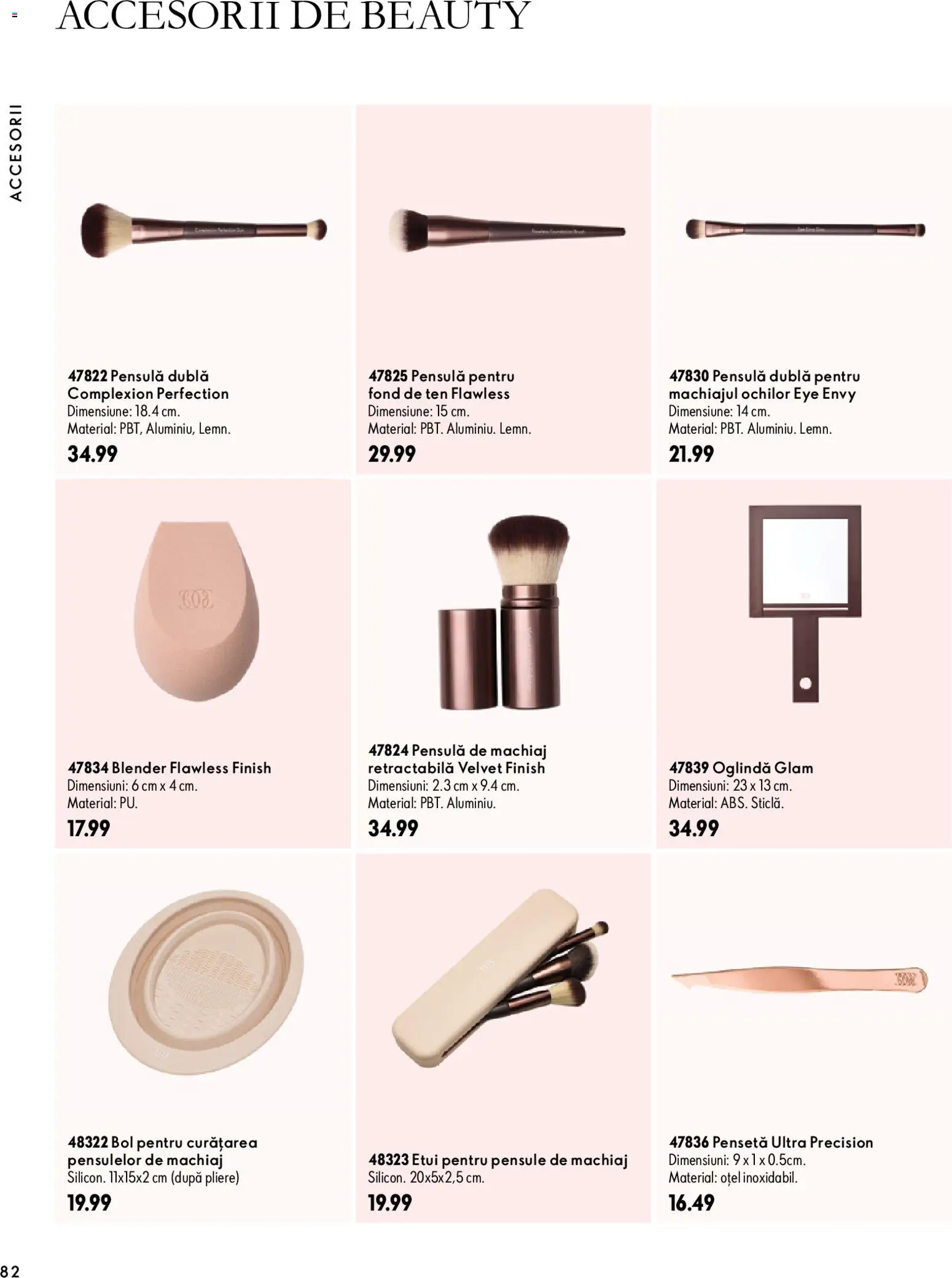 Previzualizarea de cataloage: Oriflame Oriflame Catalog 15 2026 valabil de la 11.11.2026 - Blender, Fond de ten, Oglindă, Machiaj, Bol, Pensetă