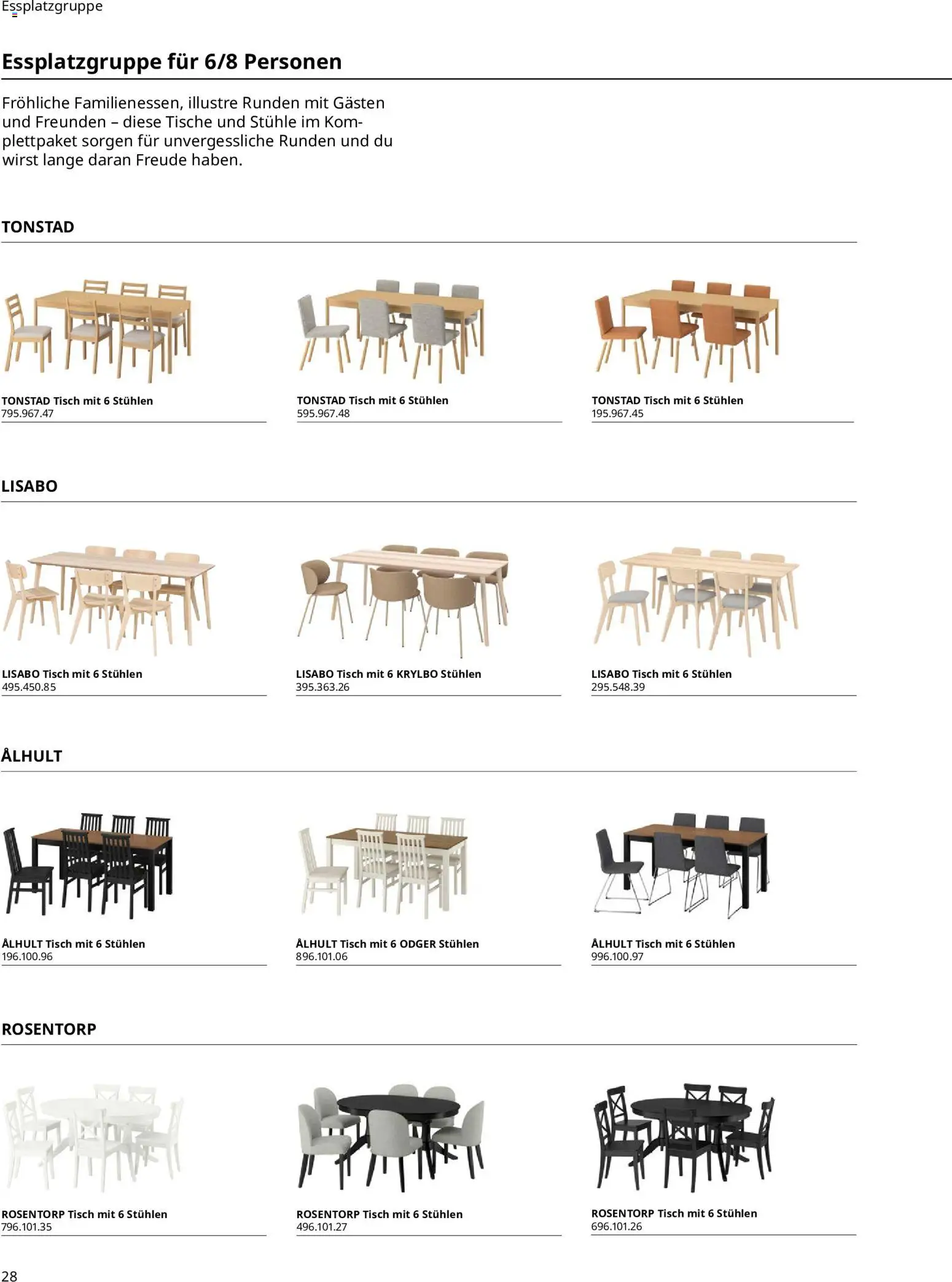 Vorschau von dem Prospekt des Geschäftes Ikea, gültig ab dem 11.09.2026 - Tisch