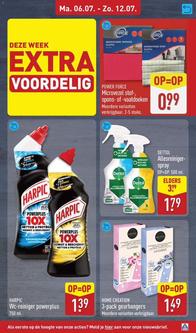 Nieuwe Aldi folder vanaf 06-07