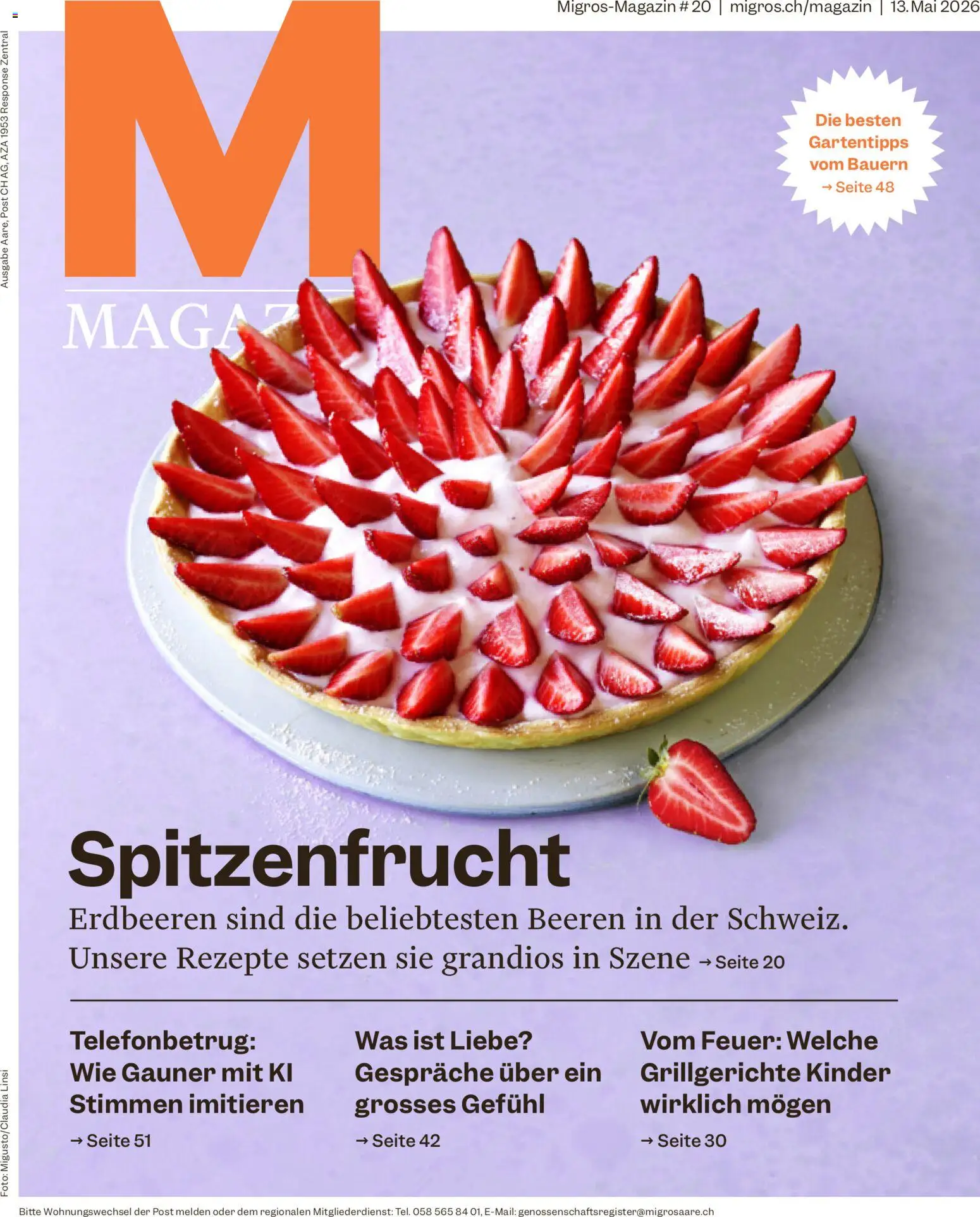 Vorschau des Merkblatts Migros aktionen Magazin vom Shop Migros gültig von 13.05.2026 bis 18.05.2026