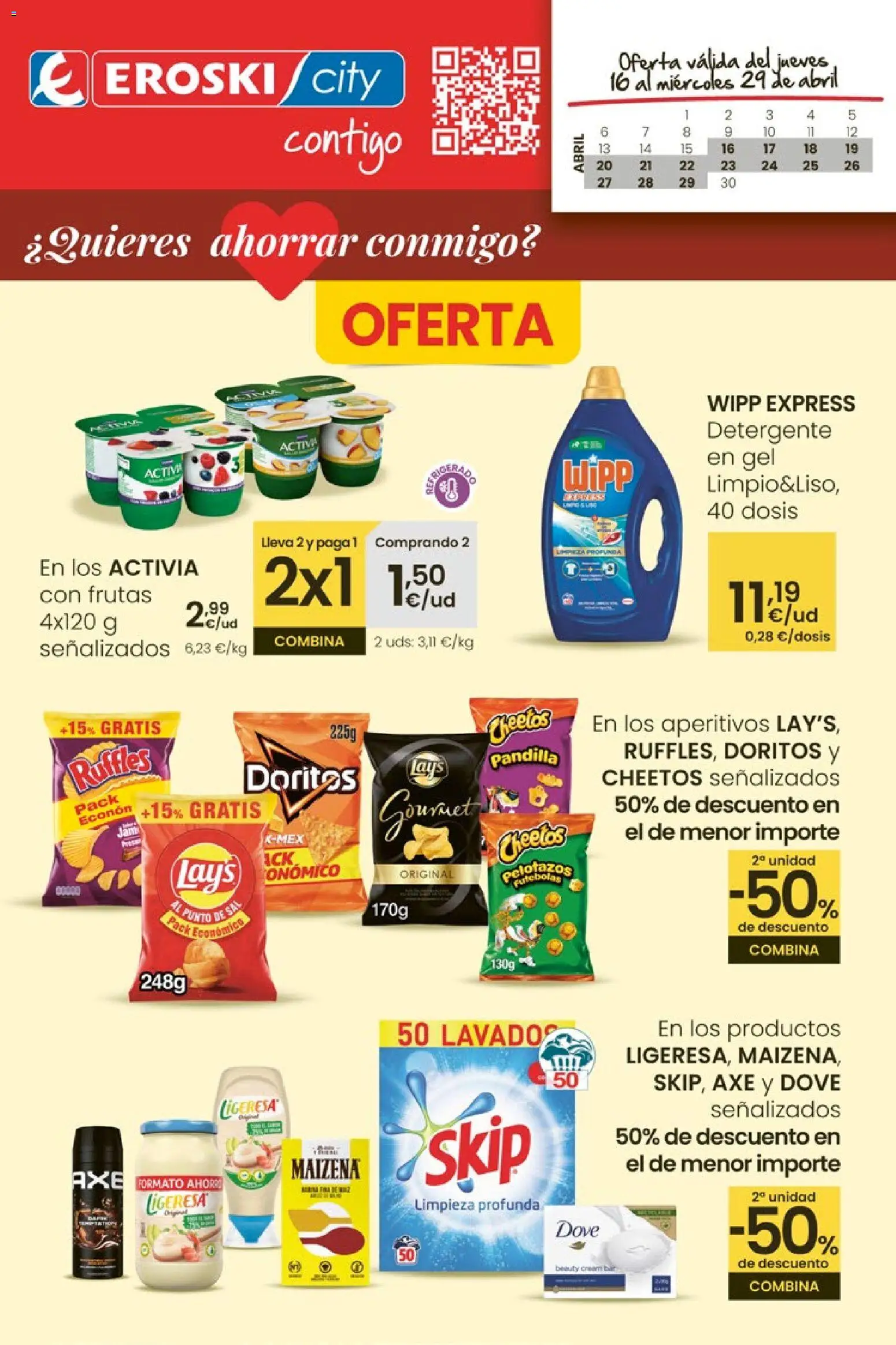 Vista previa del folleto de la tienda Eroski válido desde el 16/04/2026 - Detergente