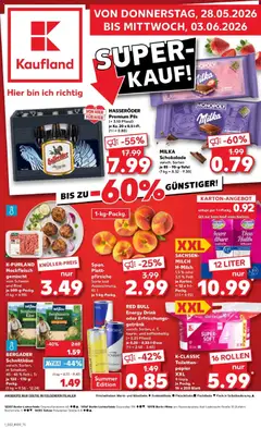 Vorschau von dem Prospekt des Geschäftes Kaufland, gültig ab dem 28.05.2026