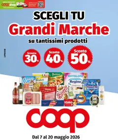 Anteprima dell'opuscolo COOP volantino Genova, La Spezia dal negozio COOP valido da 07/05/2026