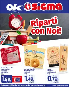 Anteprima dell'opuscolo SIGMA volantino OK dal negozio SIGMA valido da 25/08/2026