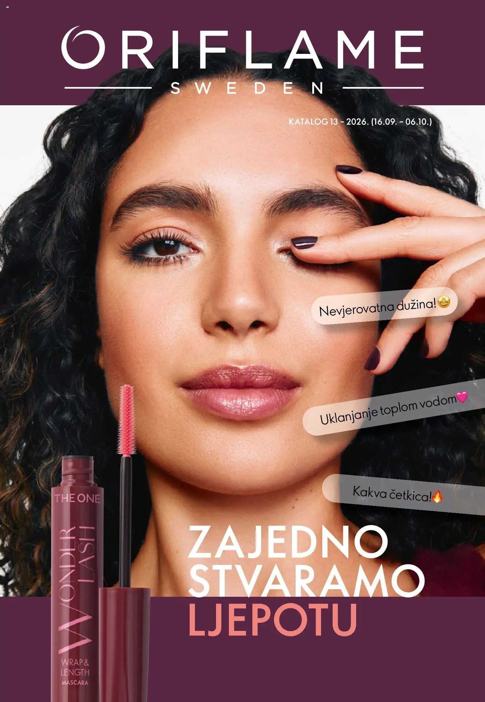 Pregled letka Oriflame katalog 13 trgovine Oriflame vrijedi od 16.09.2026
