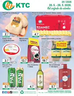 Pregled letka KTC Katalog trgovine KTC vrijedi od 20.05.2026
