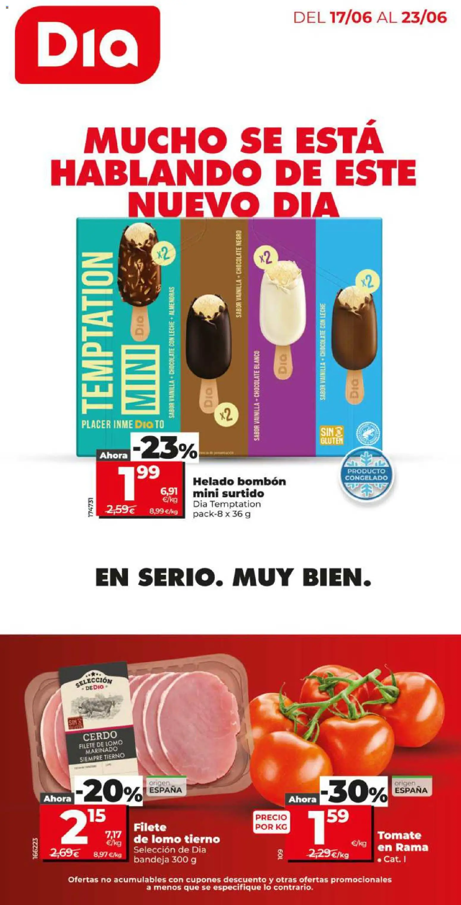 Vista previa del folleto de la tienda Dia válido desde el 17/06/2026 