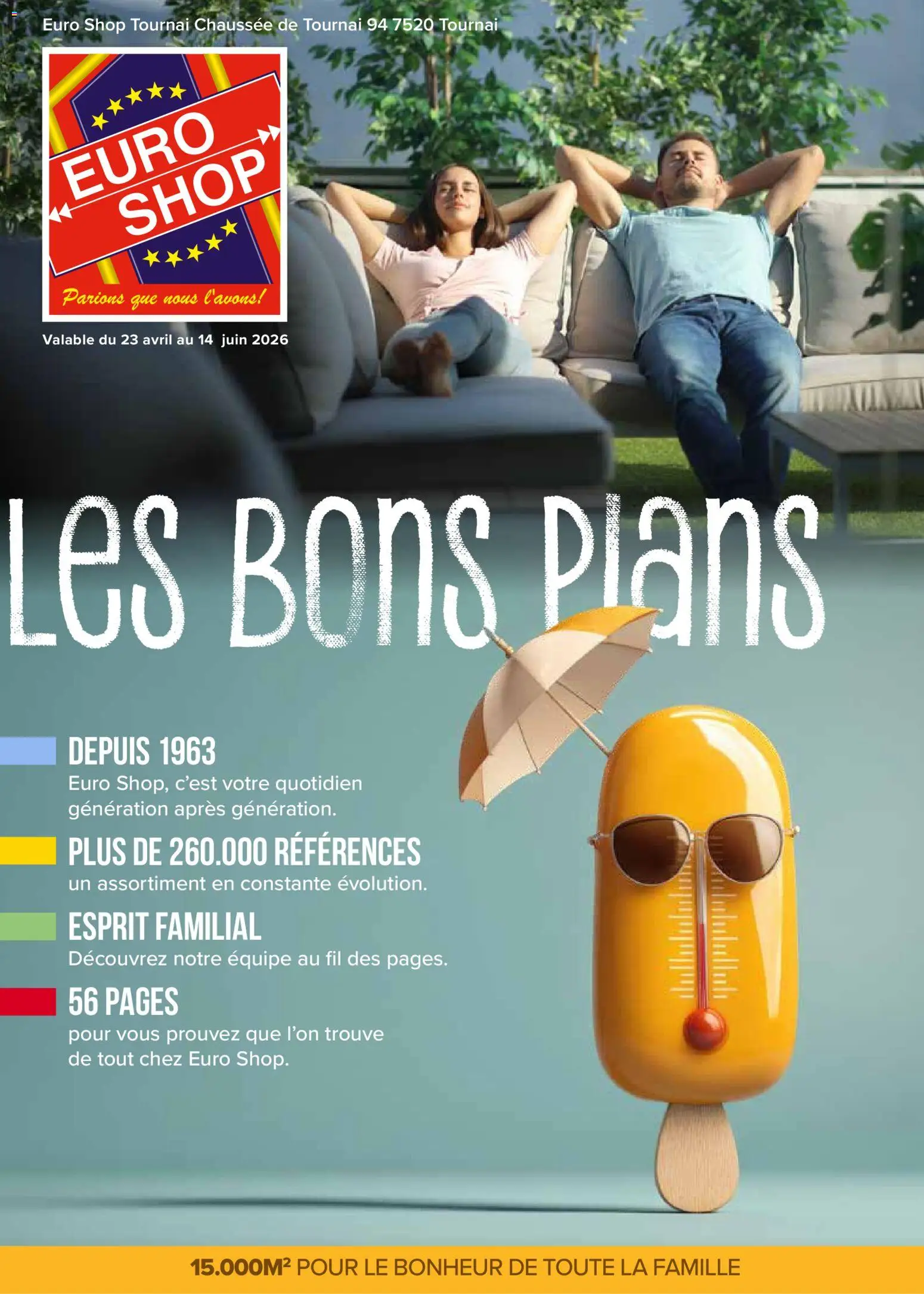 Voorbeeld van Euro Shop Les Bons Plans van winkel Euro Shop geldig vanaf 21/05/2026