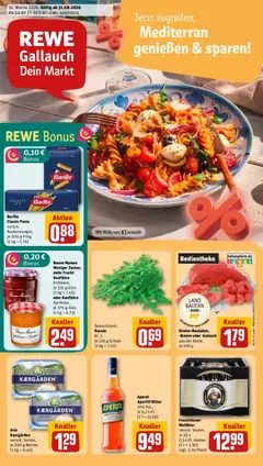 Vorschau von dem Prospekt des Geschäftes Rewe, gültig ab dem 31.08.2026