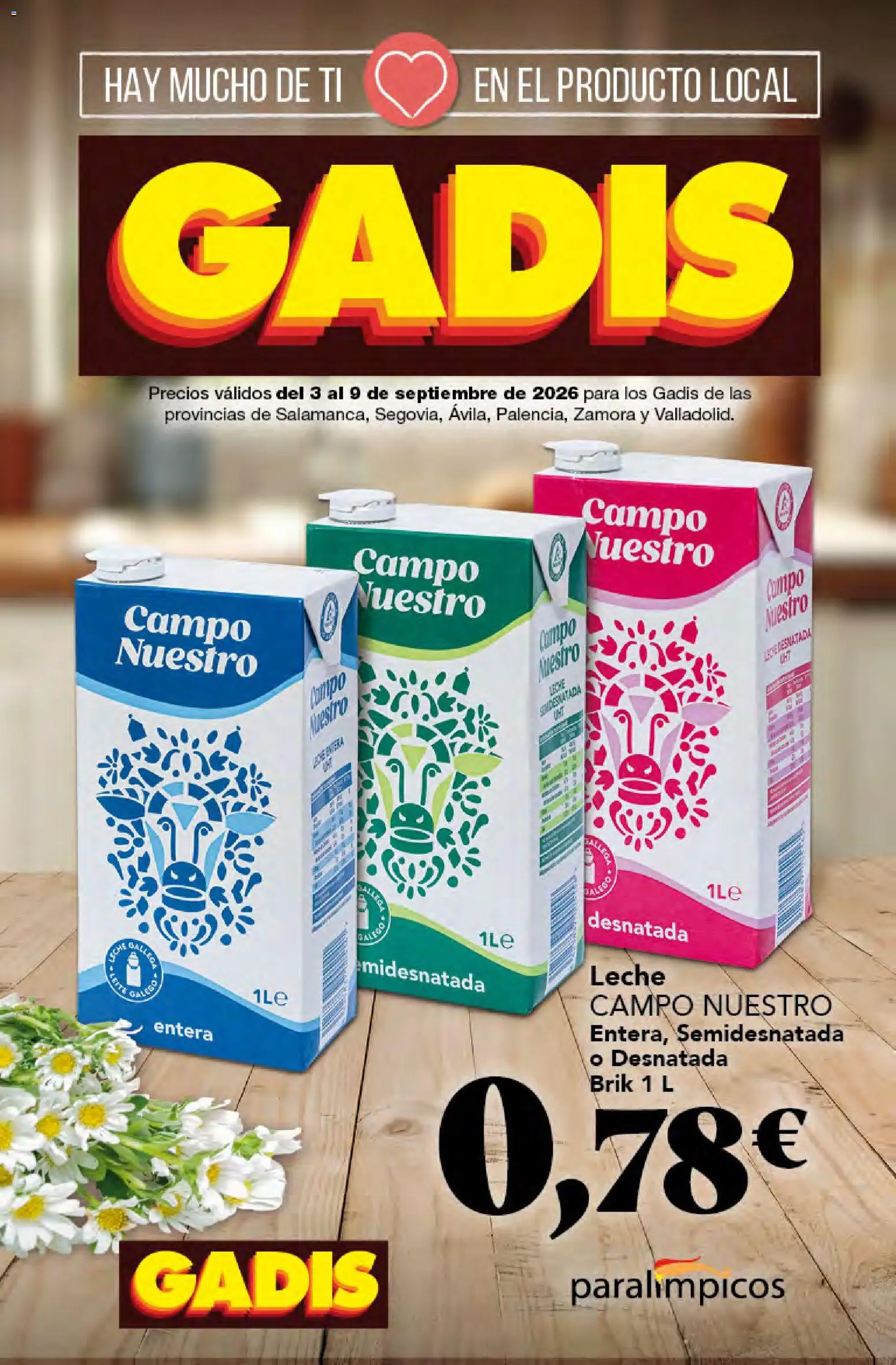 Vista previa del folleto de la tienda Gadis válido desde el 03/09/2026 