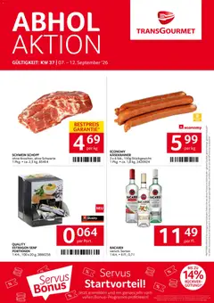 Vorschau der Angebote: Transgourmet Transgourmet Flugblatt gültig ab 07.09.2026