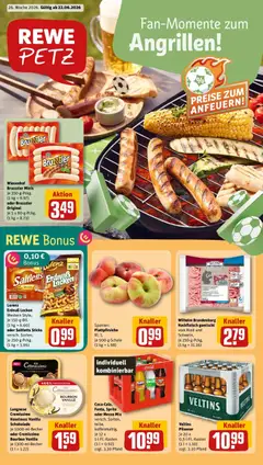 Vorschau von dem Prospekt des Geschäftes Rewe, gültig ab dem 21.06.2026