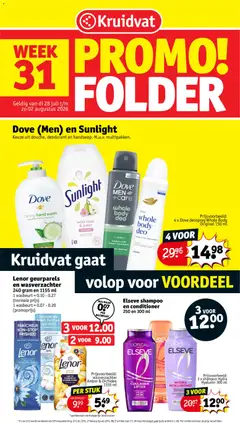 Prévisualisation de Kruidvat folder week 31 du magasin Kruidvat formulaire valide 27/07/2026