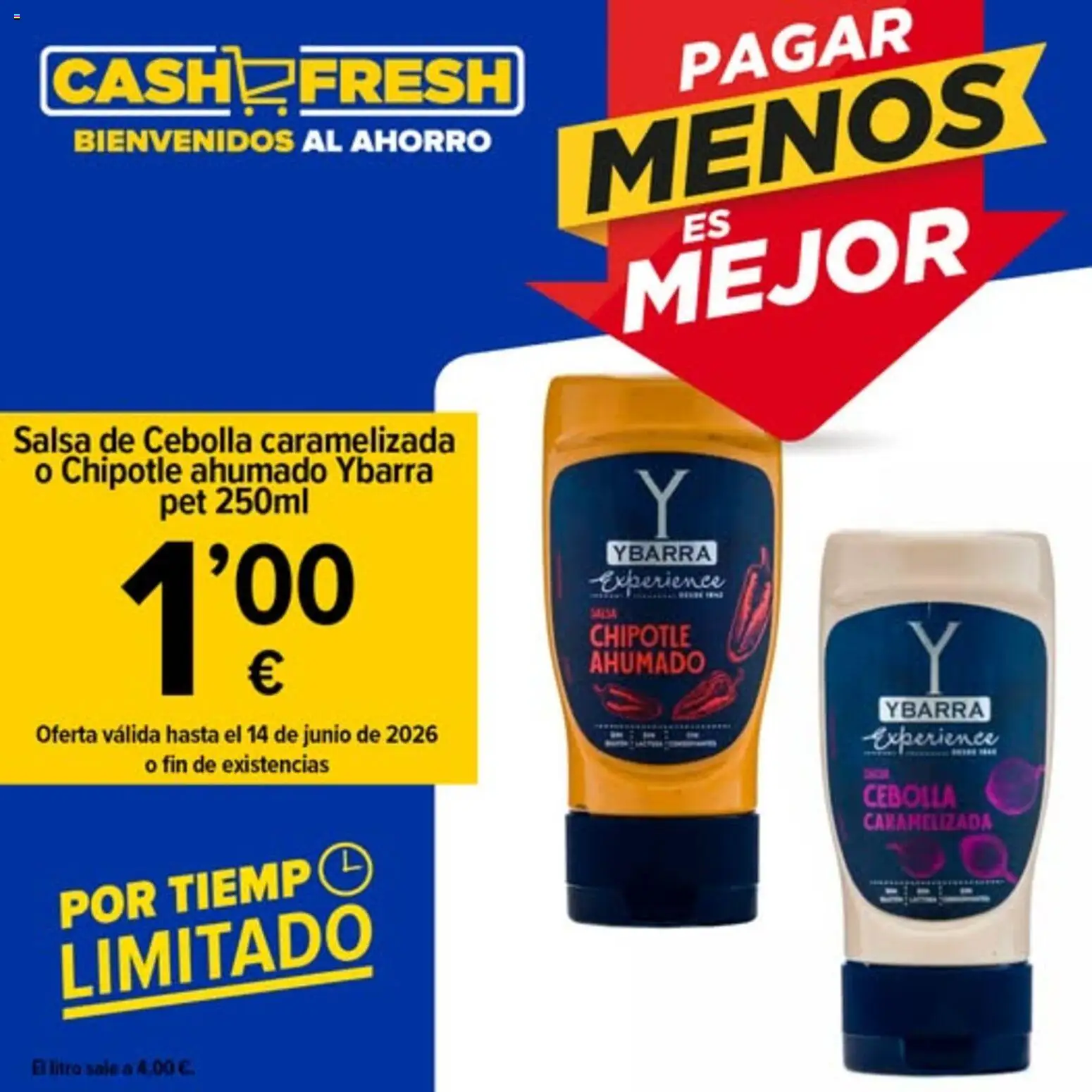 Vista previa del folleto de la tienda Cash Fresh válido desde el 08/06/2026 