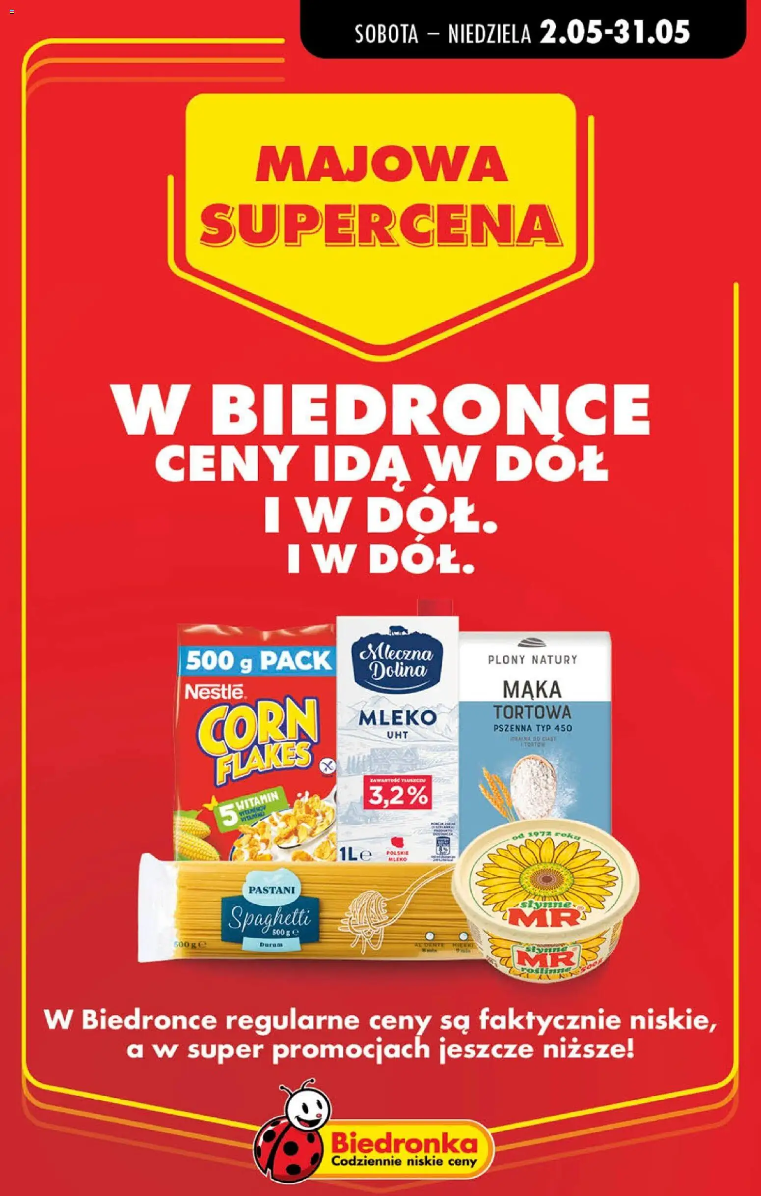 Náhled nabídky: Biedronka Polsko Biedronka Polsko leták - Majowa supercena platný od 02.05.2026