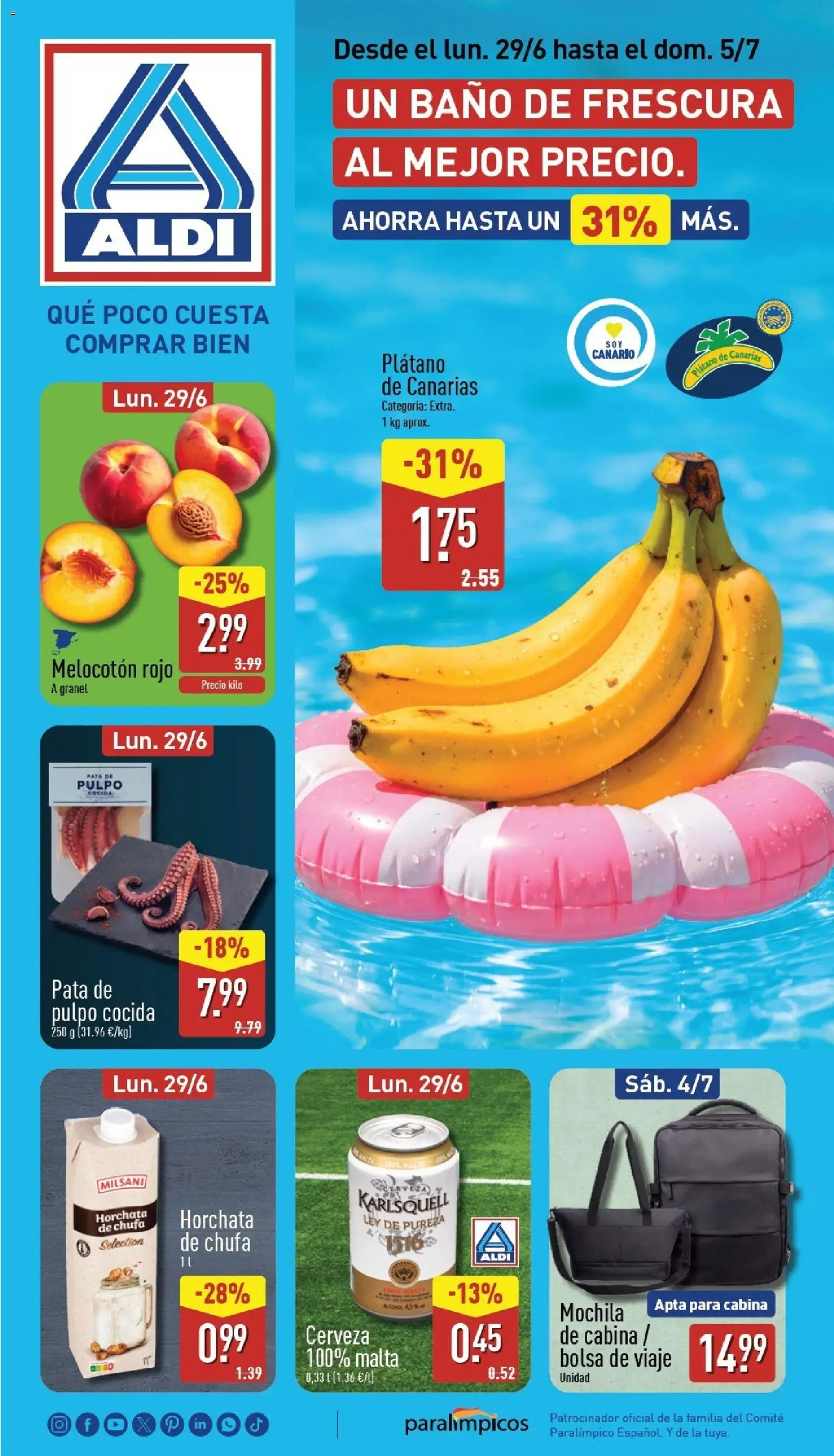 Vista previa del folleto de la tienda Aldi válido desde el 29/06/2026 