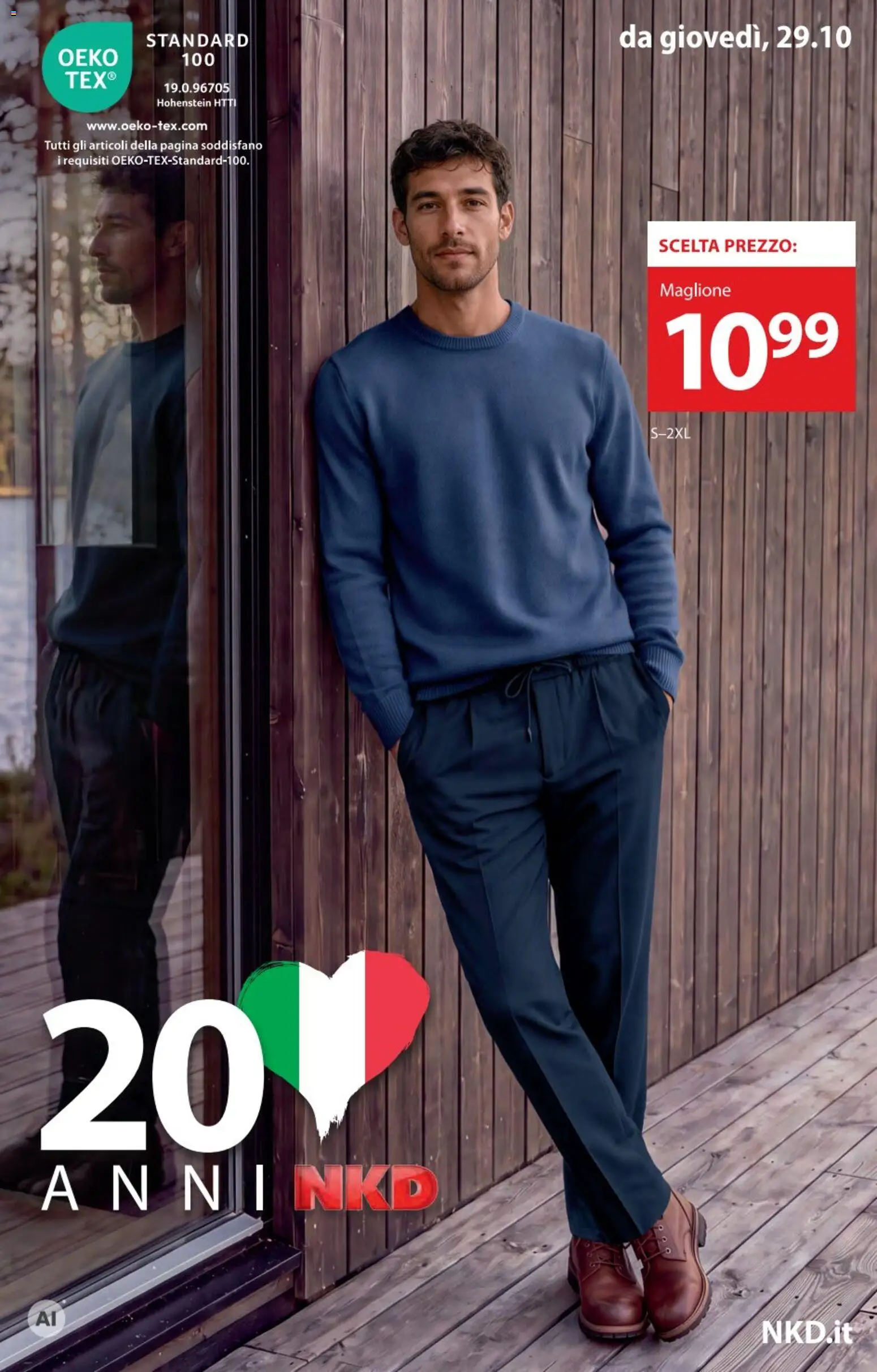 Anteprima dell'opuscolo NKD volantino dal negozio NKD valido da 29/10/2026