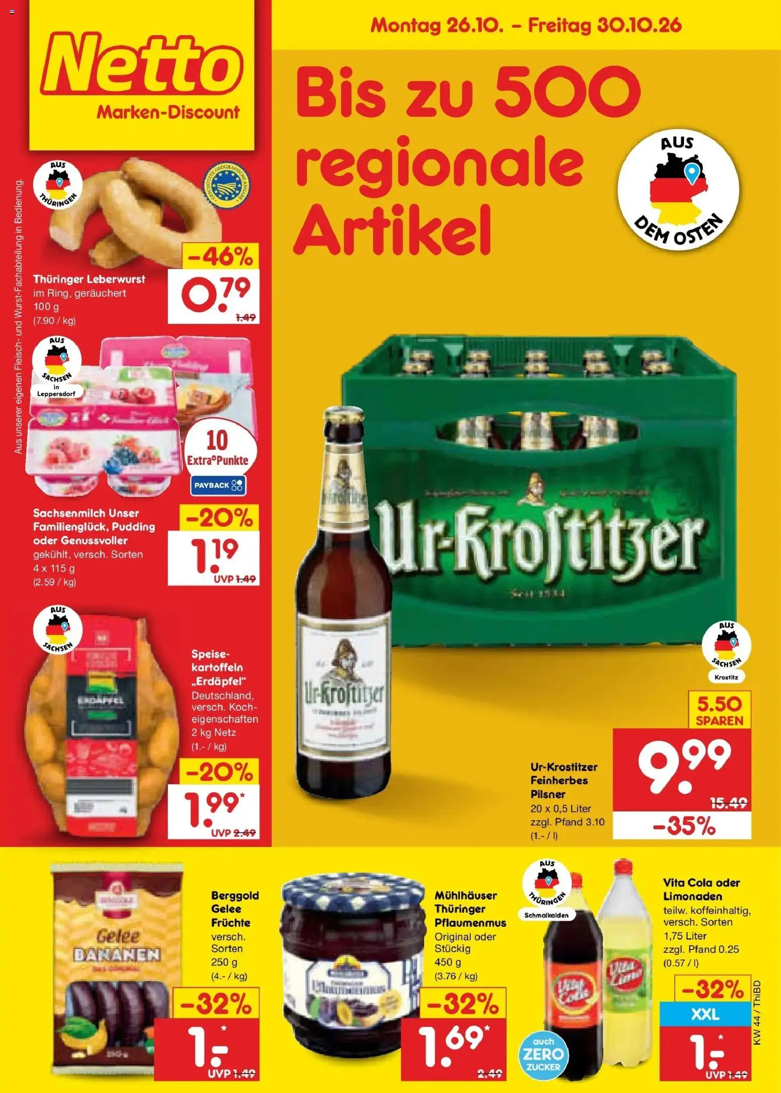 Vorschau von dem Prospekt des Geschäftes Netto Marken-Discount, gültig ab dem 26.10.2026