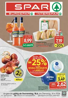 Vorschau der Angebote: Spar Spar - Flugblatt gültig ab 18.06.2026