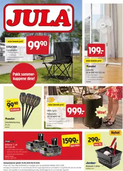 Forhåndsvis Jula kundeavis fra butikk Jula gyldig fra 25/06/2026