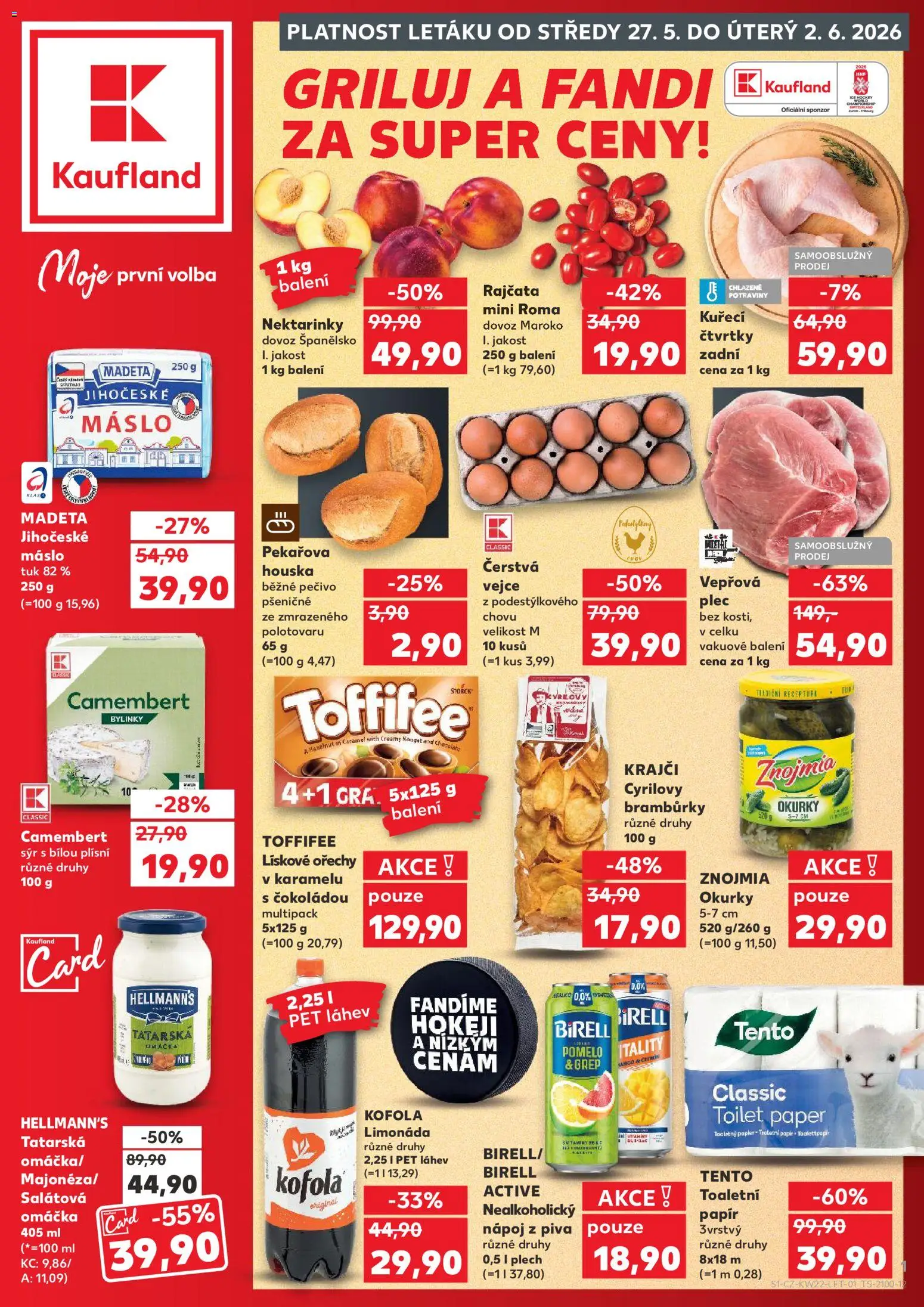 Náhled nabídky: Kaufland Kaufland leták - Plzeň Bory platný od 27.05.2026