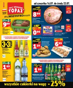 Pogląd gazetki "Topaz gazetka" ze sklepu Topaz ważnej od 16.07.2026