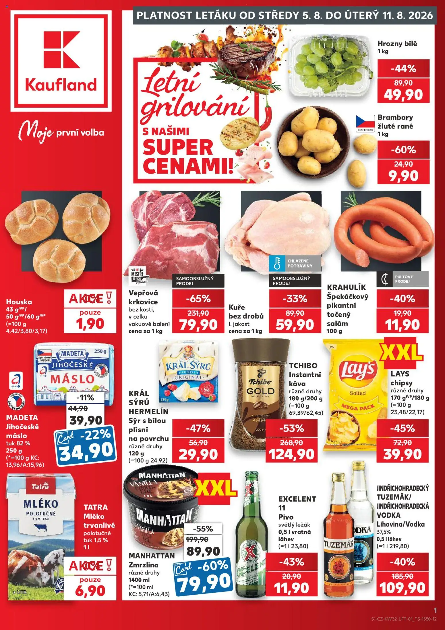 Náhled nabídky: Kaufland Kaufland leták - Praha 4 platný od 05.08.2026