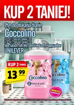 Pogląd gazetki "Prim Market promocja - Płyn Do Płukania Coccolino 1,7l" ze sklepu Prim Market ważnej od 15.05.2026