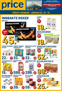 Forhåndsvis Price Lagerbutikk kundeavis fra butikk Price Lagerbutikk gyldig fra 10/07/2026