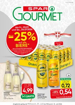 Vorschau der Angebote: SPAR Gourmet SPAR Gourmet Flugblatt gültig ab 01.07.2026