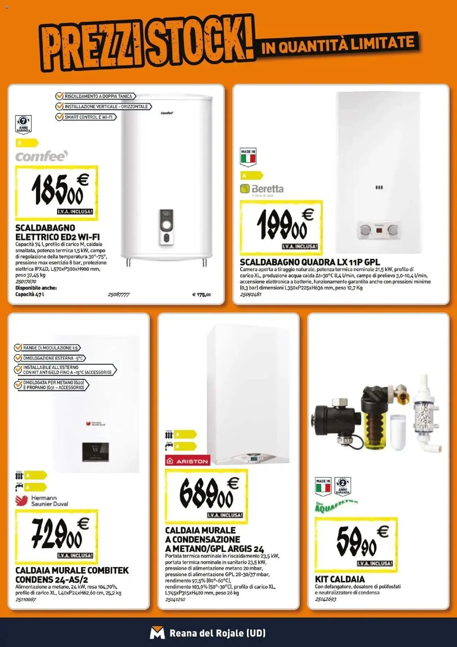 Anteprima dell'opuscolo TECNOMAT catalogo Reana del Rojale dal negozio TECNOMAT valido da 29/10/2026