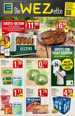 Vorschau von dem Prospekt des Geschäftes WEZ, gültig ab dem 26.05.2026