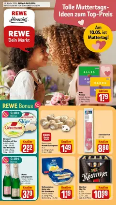 Vorschau von dem Prospekt des Geschäftes Rewe, gültig ab dem 04.05.2026