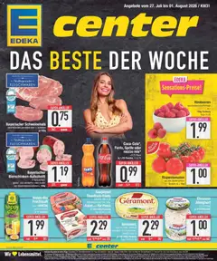 Vorschau von dem Prospekt des Geschäftes E center, gültig ab dem 27.07.2026