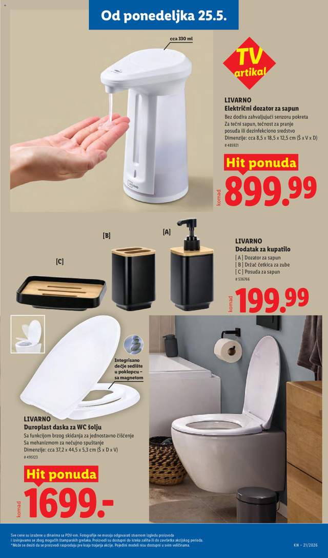Novi Lidl katalog od 21.05.