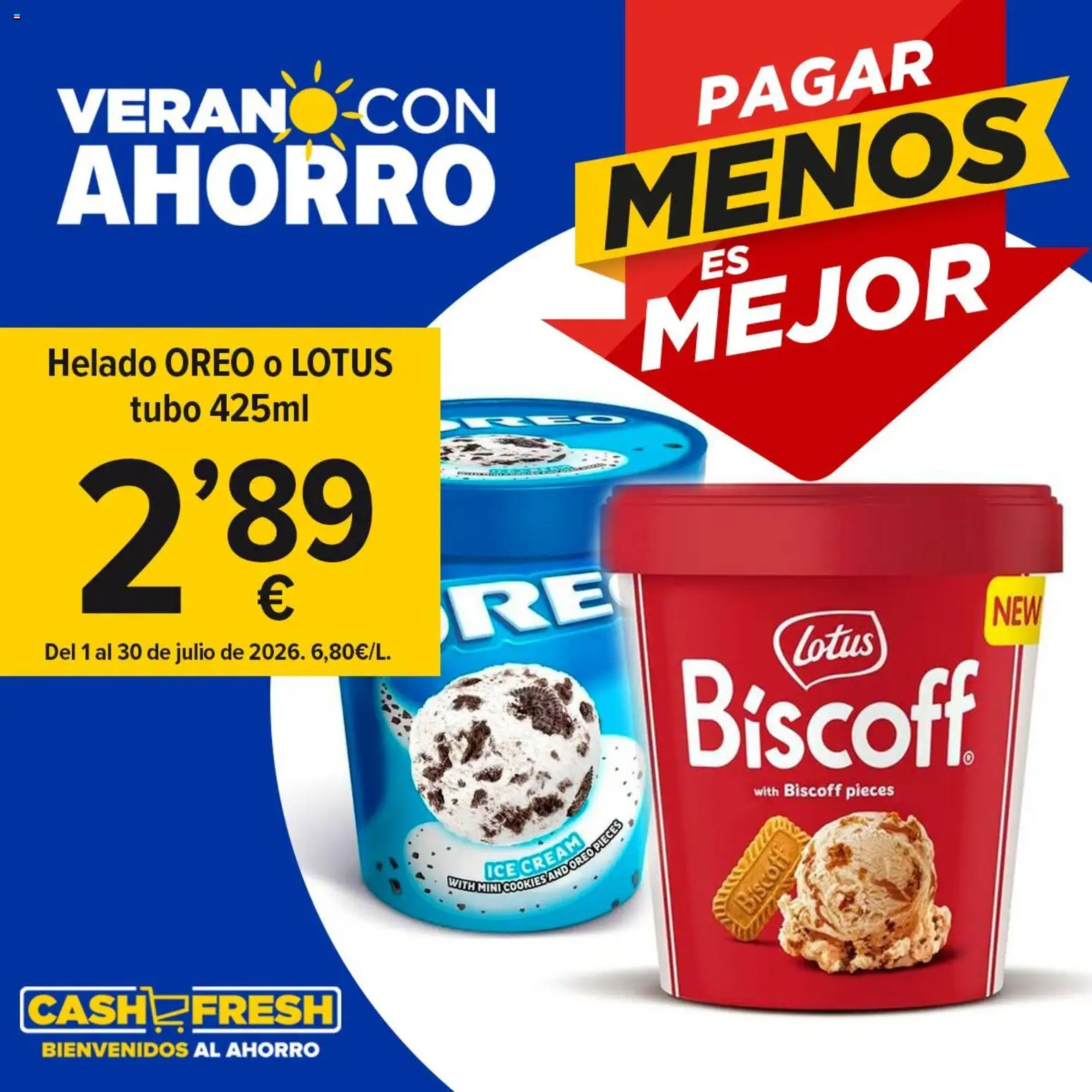 Vista previa del folleto de la tienda Cash Fresh válido desde el 01/07/2026 
