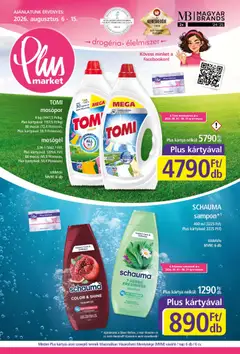 Plus Market - Plus Market akciós újság megtekintése, amely érvényes 2026.08.06.-től