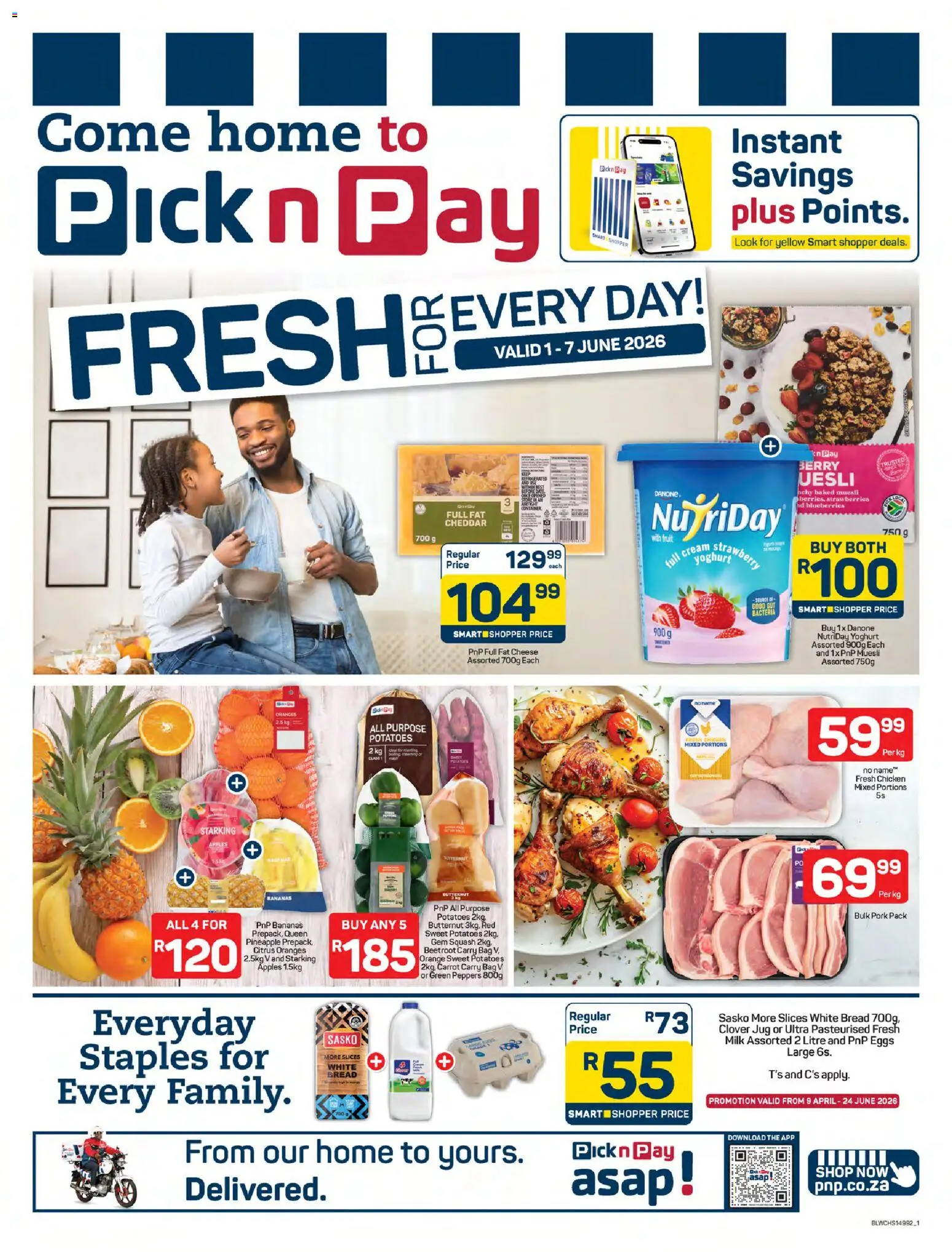 Preview of Pick n Pay flyer valid from 01/06/2026