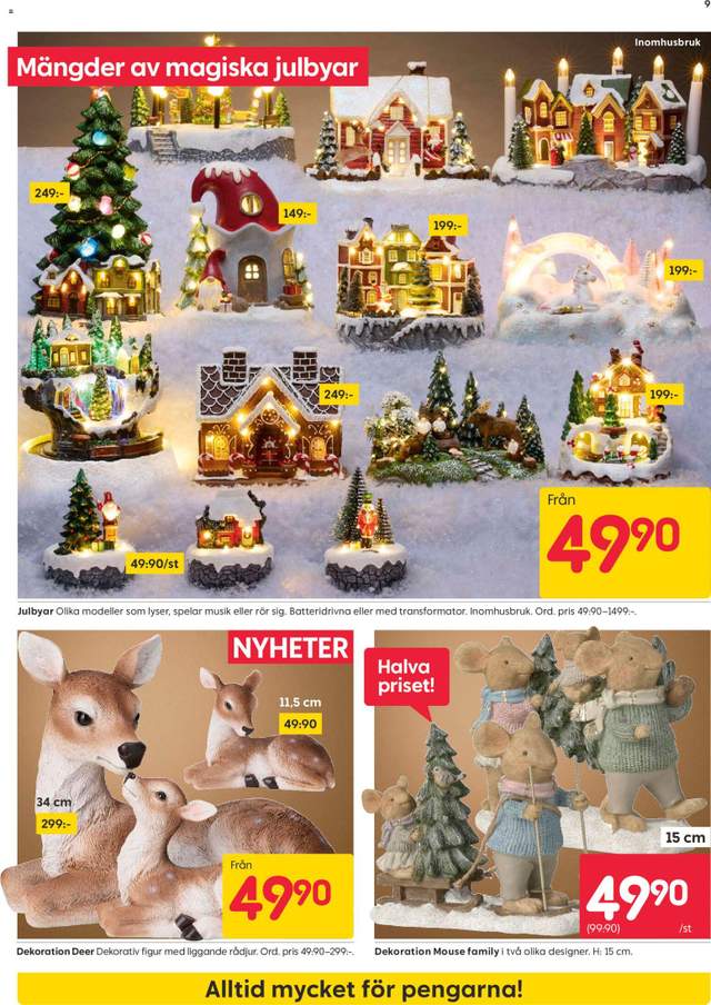 Nytt Rusta reklamblad från 12/10