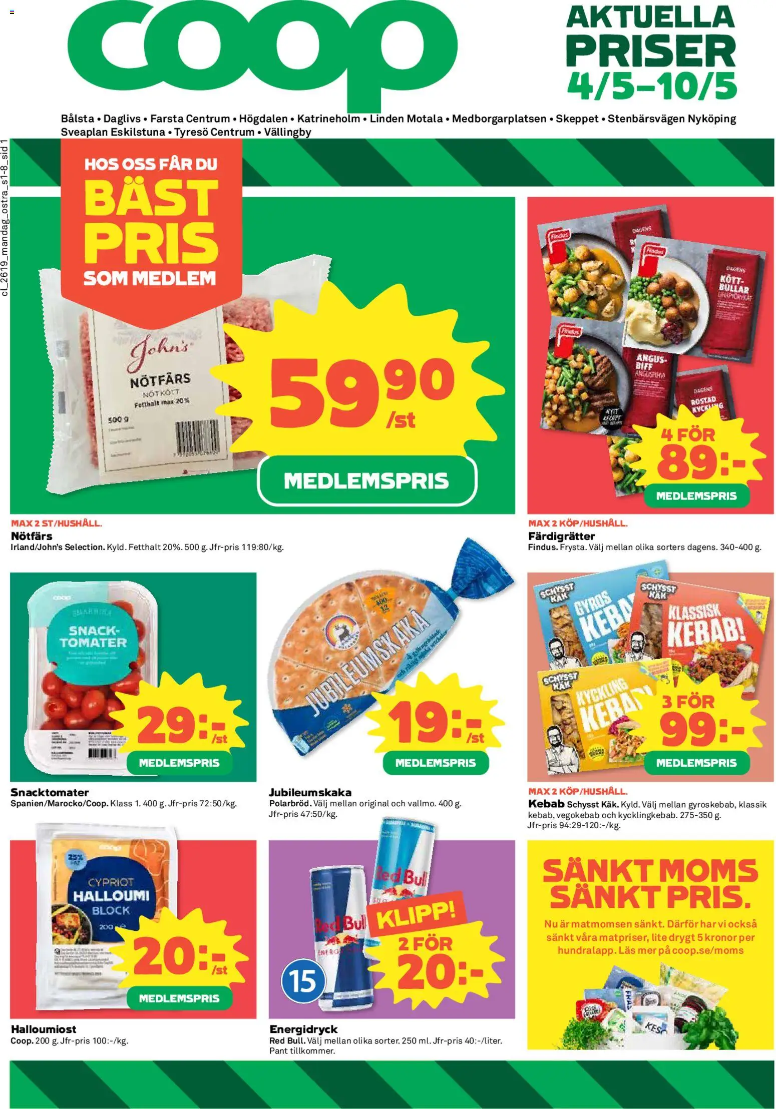 Förhandsgranska reklamblad Coop erbjudanden från butik Coop gäller från 04/05/2026